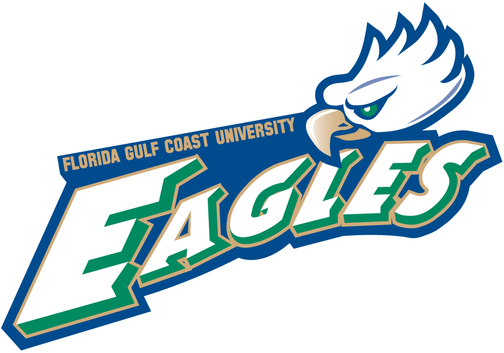 Florida Gulf Coast Eagles 2002-Pres Secondary Logo t shirts DIY iron ons